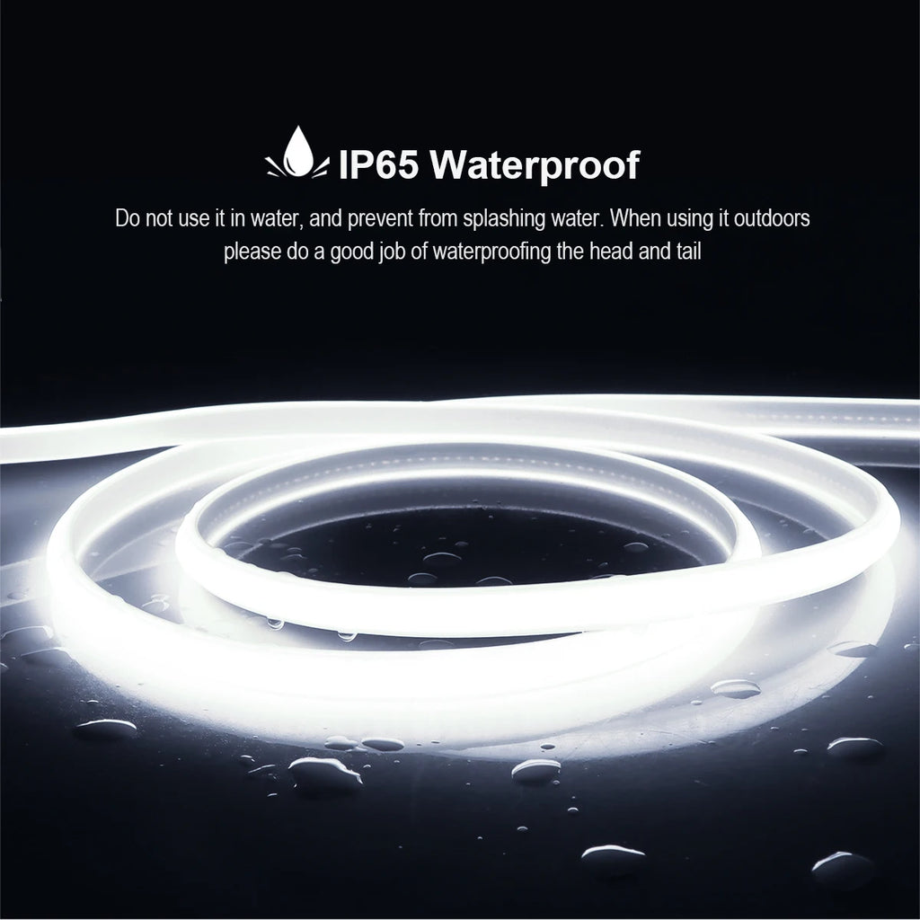 Illuminate Your Space with Our Waterproof COB LED Under Cabinet Light - Perfect for Kitchens and More!