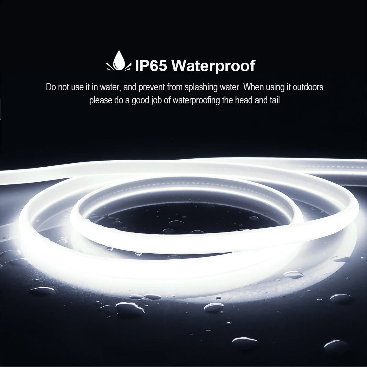 Illuminate Your Space with Our Waterproof COB LED Under Cabinet Light - Perfect for Kitchens and More!