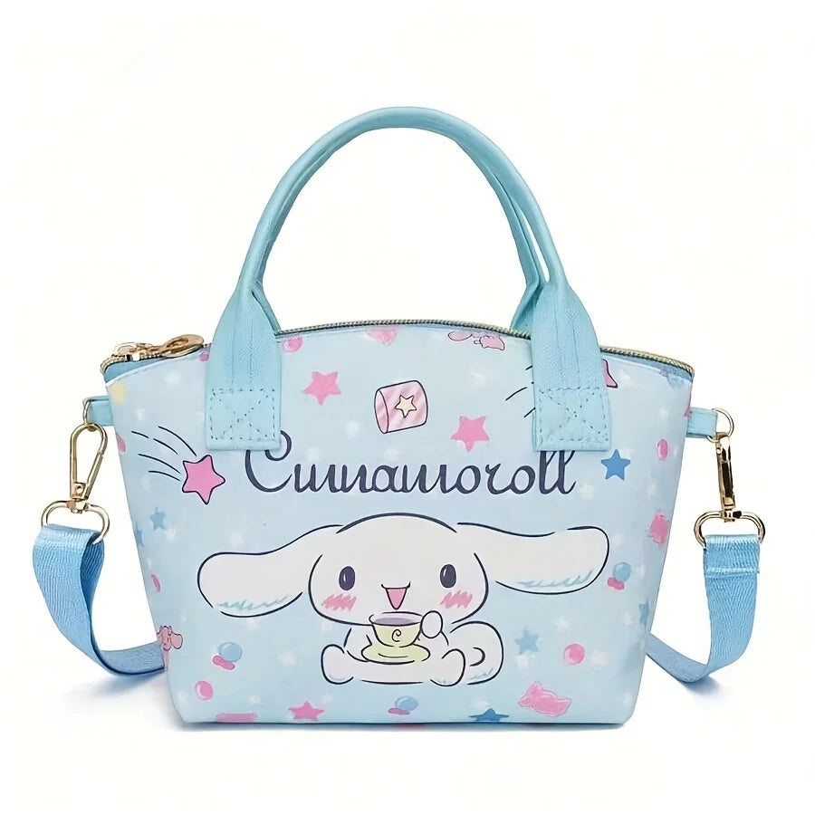 Chic and Spacious Sanrio Handbag - Adorable Hello Kitty Crossbody for Effortless Shopping